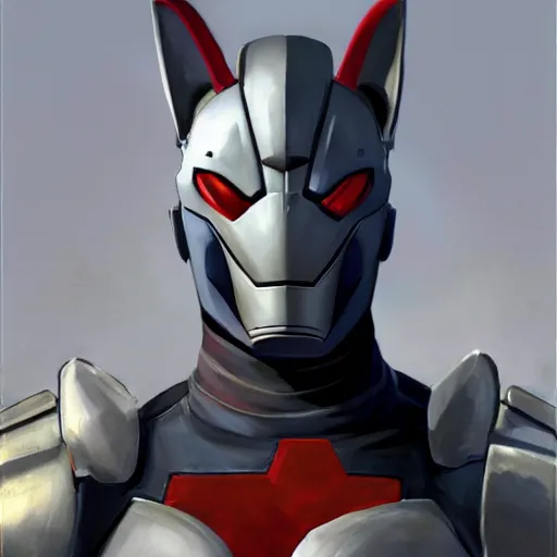 Image similar to greg manchess portrait painting of armored spiderman ultraman grey fox from metal gear cyborg japanese - american hybrid as overwatch character, medium shot, asymmetrical, profile picture, organic painting, sunny day, matte painting, bold shapes, hard edges, street art, trending on artstation, by huang guangjian and ail elvgren and sachin teng