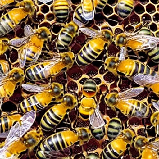 Image similar to BEES BEES THE MORE YOU EAT THE BETTER YOU FEEL