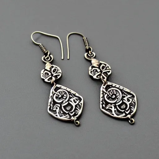 Image similar to artnouveau earrings