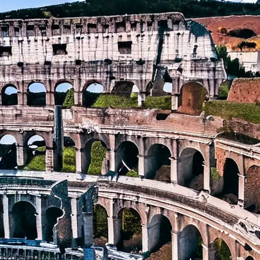 Image similar to the fall of rome, professional photography, gopro