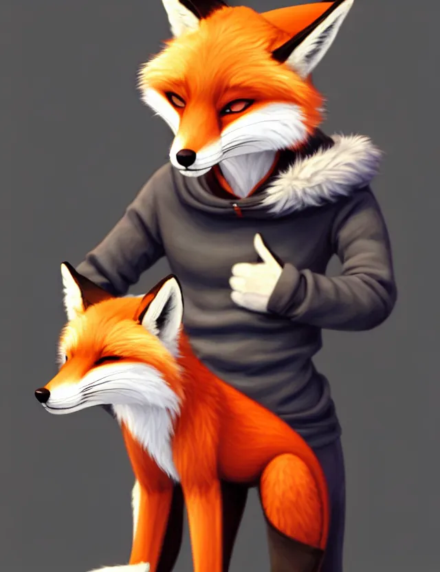 Prompt: cute young anthropomorphic male fox furry wearing a kigurumi | | cute - fine - face, pretty face, key visual, realistic shaded perfect face, fine details by stanley artgerm lau, wlop, rossdraws, james jean, andrei riabovitchev, marc simonetti, and sakimichan, trending on artstation
