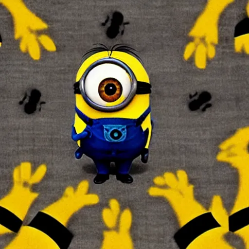 Prompt: minion Hitler