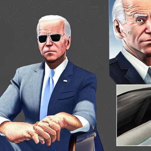 Image similar to joe biden in gtav