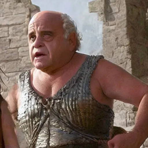 Prompt: danny devito as daenerys