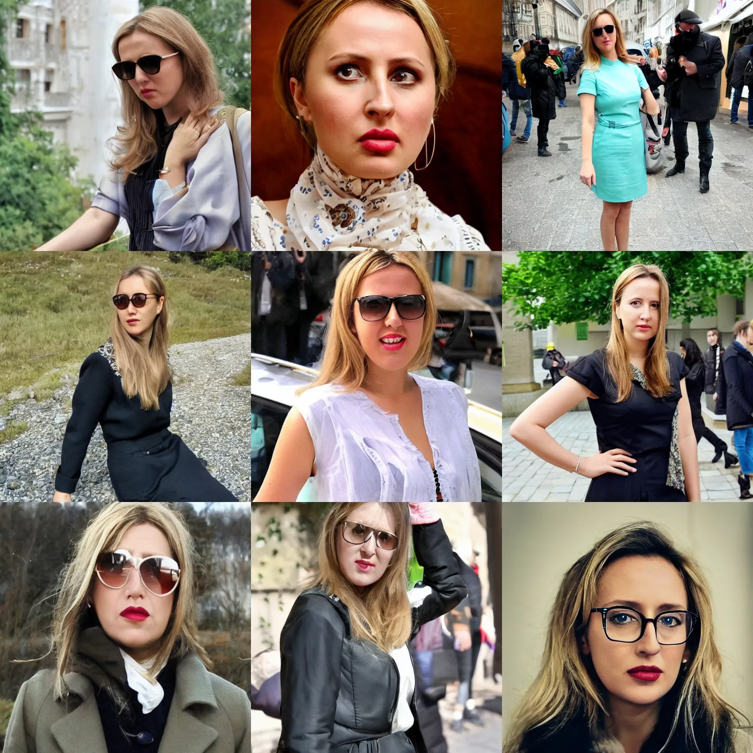 Prompt: xenia ( ksenia ) sobchak, photo