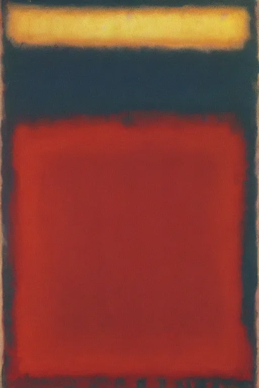 Prompt: “Painting made by Mark Rothko”