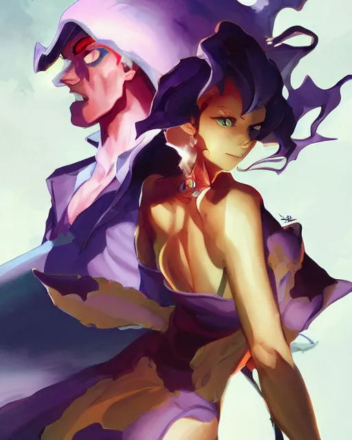 Prompt: darkstalkers jedah dohma, portrait shinkai makoto studio ghibli studio key hideaki anno sakimichan stanley artgerm lau rossdraws james jean marc simonetti elegant highly detailed digital painting artstation pixiv