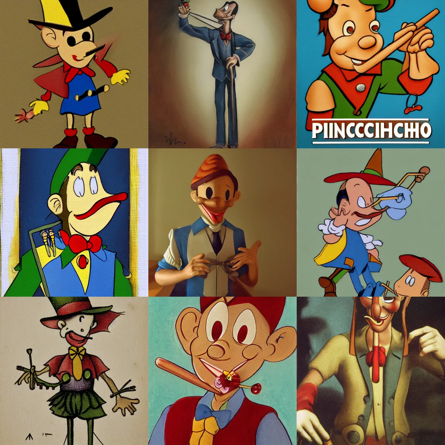 Prompt: pinocchio