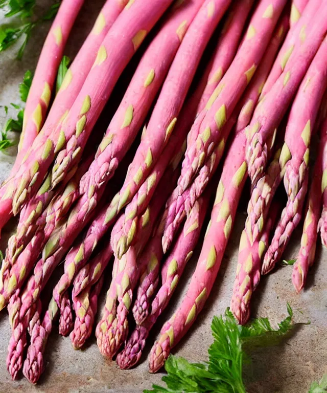 Image similar to pink asparagus