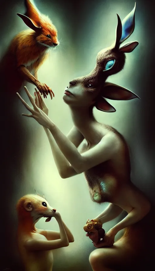 Image similar to the two complementary forces that make up all aspects and phenomena of life, by ryohei hase