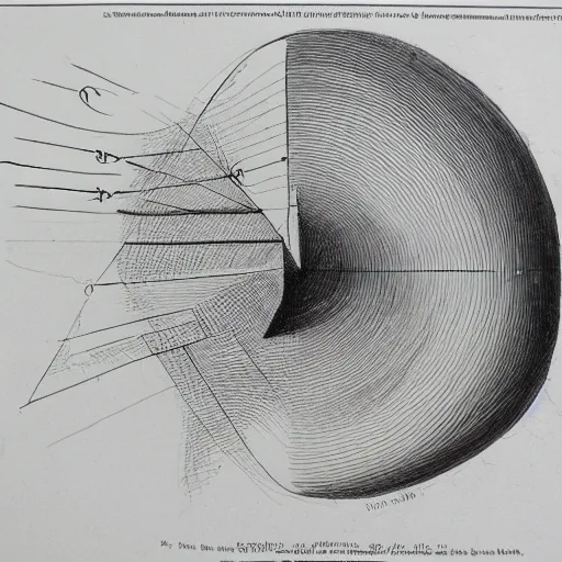 Prompt: three-dimensional lacanian diagram, by jacques lacan, realistic sketch