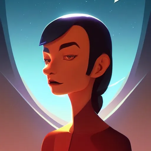 Image similar to face icon stylized minimalist the day the earth stood still, loftis, cory behance hd by jesper ejsing, by rhads, makoto shinkai and lois van baarle, ilya kuvshinov, rossdraws global illumination