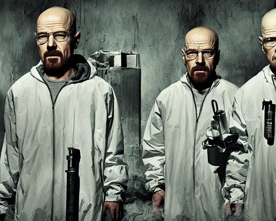 Image similar to breaking bad as a horror movie