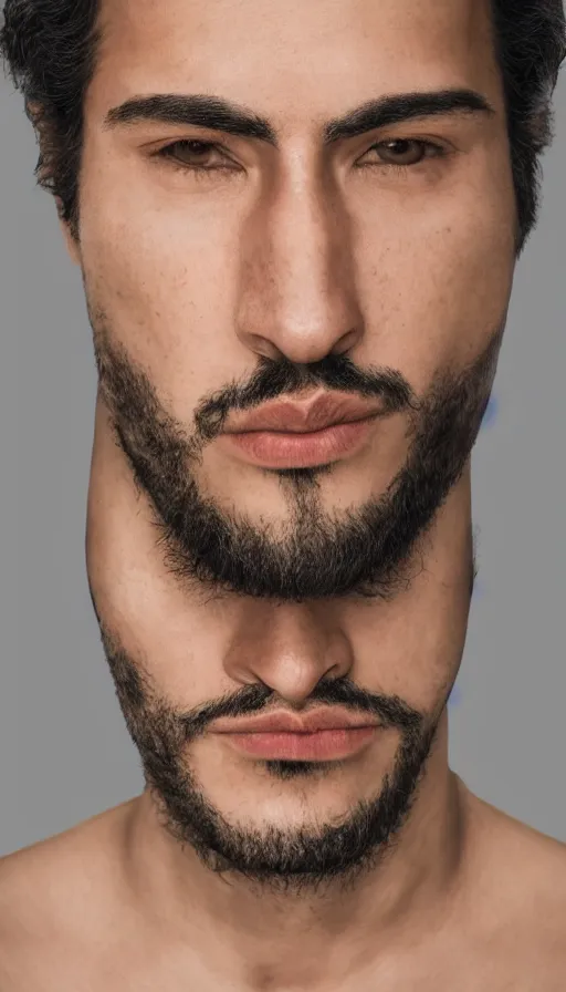 Image similar to Camilo Cesar Augusto Gomez Chaparro, face and body, perfect face proportions, groomed facial hair, handsome, anthropologist , 8k, cinematic, reality,