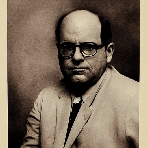 Image similar to george costanza, portrait, by toshiko okanoue