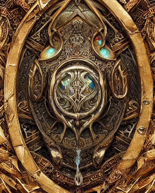 Image similar to close up of an amulet, fantasy, intricate, elegant, highly detailed, digital painting, artstation, concept art, smooth, sharp focus, illustration