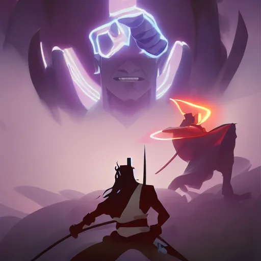 Image similar to hero world samurai jack, behance hd by jesper ejsing, by rhads, makoto shinkai and lois van baarle, ilya kuvshinov, rossdraws global illumination