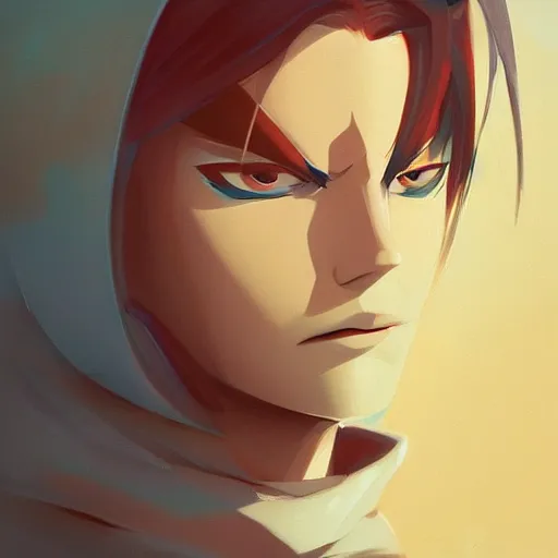 Image similar to face icon stylized minimalist bleach, loftis, cory behance hd by jesper ejsing, by rhads, makoto shinkai and lois van baarle, ilya kuvshinov, rossdraws global illumination