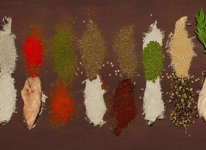 Image similar to here it is at last, the colonel's 1 1 secret herbs and spices revealed to the public, high resolution photograph, 8 k