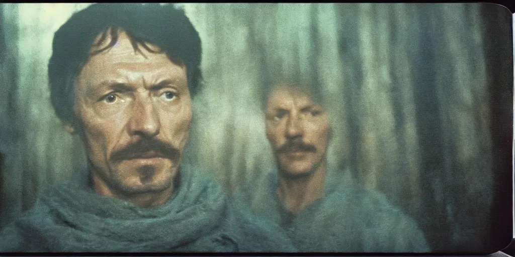 Prompt: detailed medium format photo, polaroid still from tarkovsky movie, john holmes, haze, high production value, intricate details, 8 k resolution, hyperrealistic, hdr, photorealistic, high definition, tehnicolor, award - winning photography, masterpiece, amazing colors