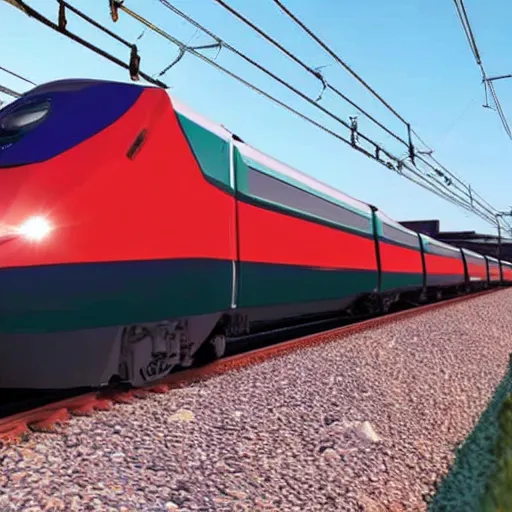 Prompt: Mercury Train in 2022