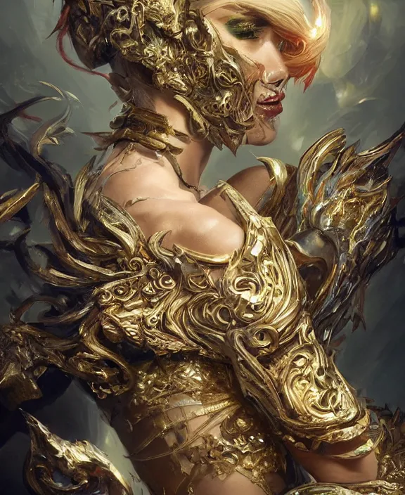 Image similar to monster energy drink, fantasy, intricate, elegant, highly detailed, vivid color, digital painting, artstation, concept art, art by artgerm and and ruan jia