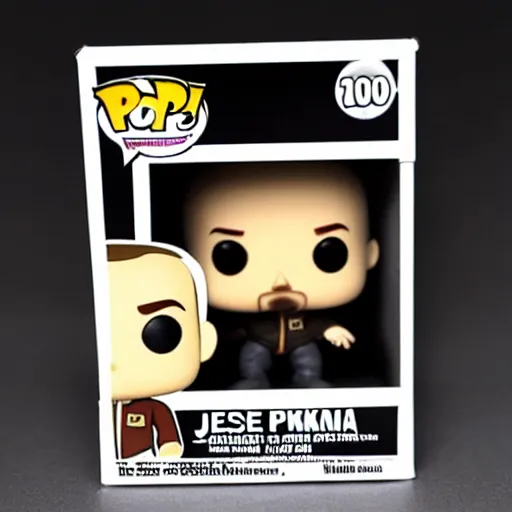 Image similar to jesse pinkman as a funko pop