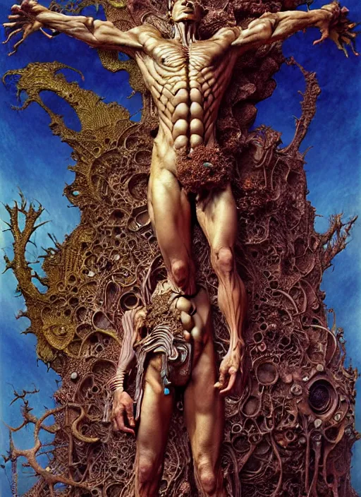 Prompt: realistic extremely detailed image of boy ##floating in the air## surrounded by extraterrestrial aliens reaching up to him by Ayami Kojima, Amano, Karol Bak, Greg Hildebrandt, and Mark Brooks, Neo-Gothic, intricate, rich deep colors. Beksinski painting, painting by Arthur Rackham, Eugene de Blaas, Frederic Leighton, 8k masterpiece