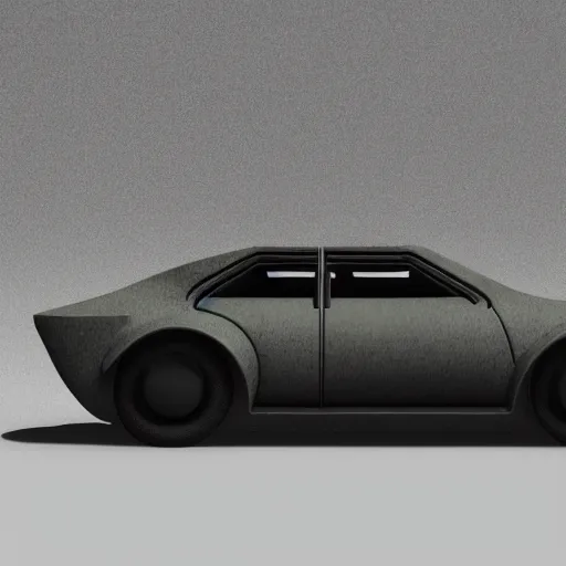 Prompt: car Ash Thorp in organic brutalist style-s 12