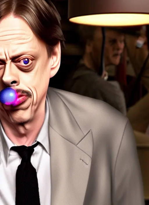 Image similar to steve buscemi as kirby