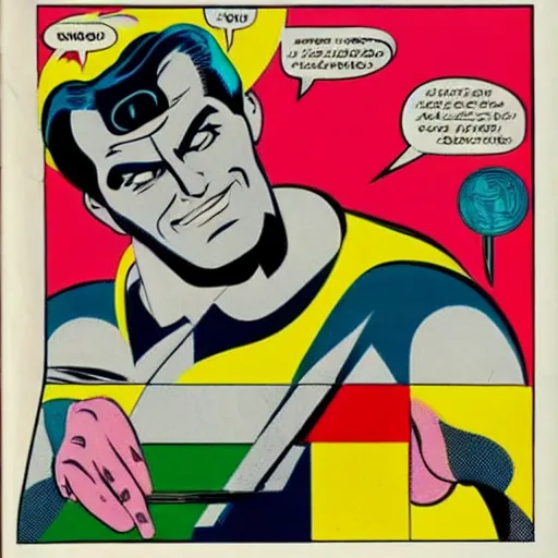 Image similar to silver age comics color palette