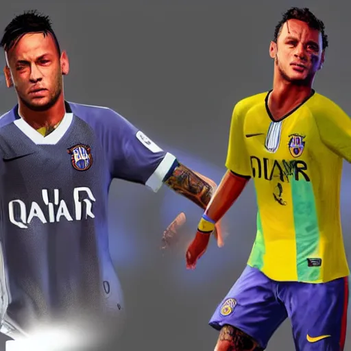 Image similar to neymar in gta v