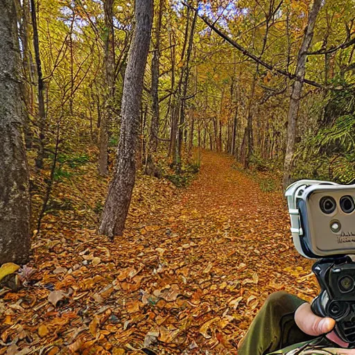 Prompt: fall guys trail cam