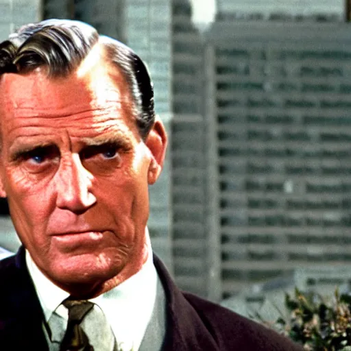 Image similar to roger o. thornhill from north by northwest