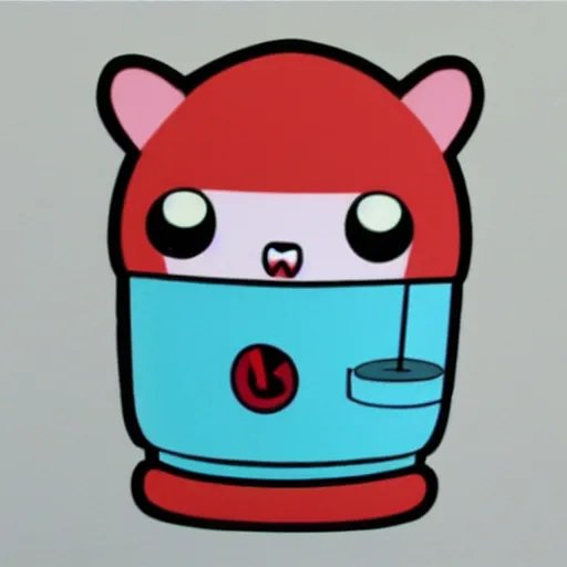 Prompt: peppermint butler from adventure time