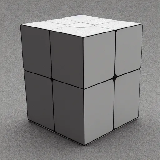 Image similar to abstract 3 d default cube from blender