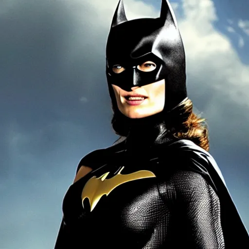 Image similar to Olivia Wilde as Batman