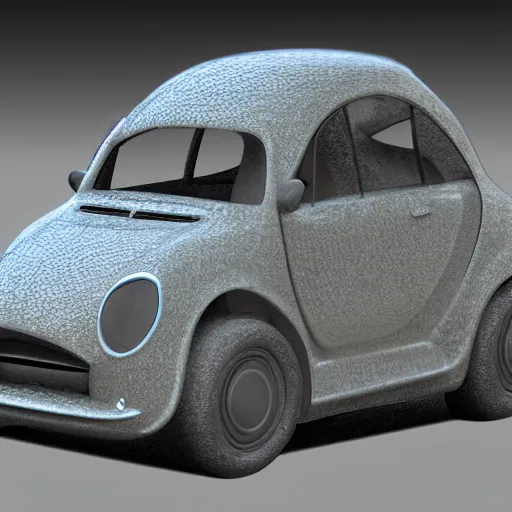 Prompt: normal map of car, blender, maya