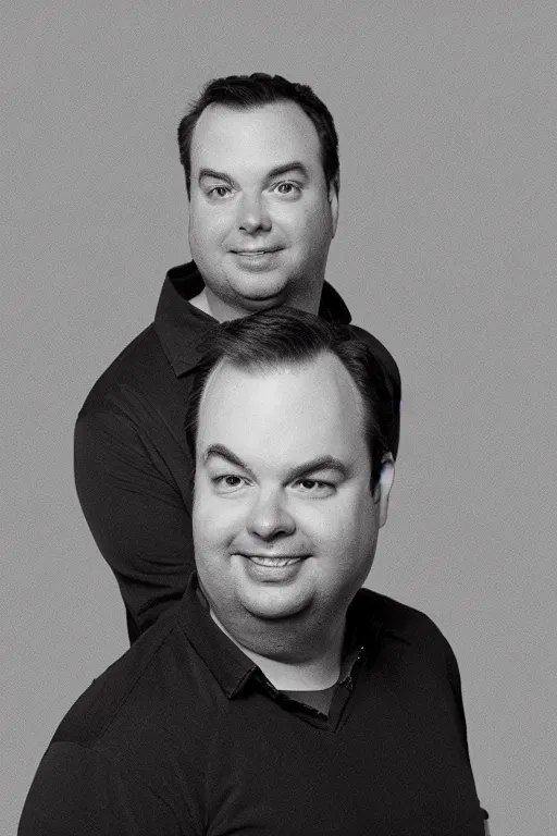 Image similar to rich evans, head and shoulders studio photo