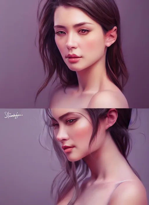 Image similar to photo of a gorgeous young woman in the style of stefan kostic, realistic, professionally, professionally color graded, half body shot, sharp focus, 8 k high definition, insanely detailed, intricate, elegant, art by stanley lau and artgerm