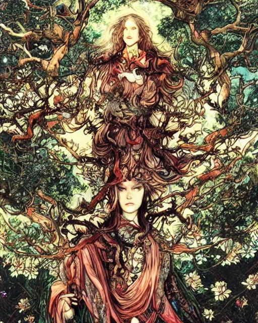 Prompt: the oracle of trees by ayami kojima, masterpiece