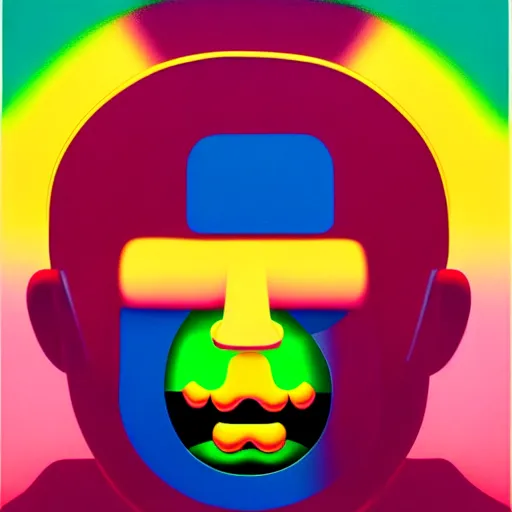 Image similar to chrome face jacket by shusei nagaoka, kaws, david rudnick, airbrush on canvas, pastell colours, cell shaded, 8 k