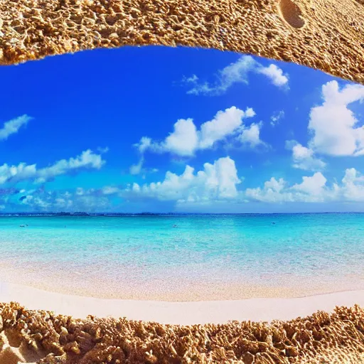 Prompt: a beach in aruba, beach photography, island vibes, highly detailed, perfect, 8 k, concept art of aruba by alex grey