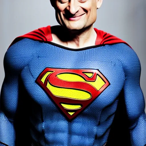 Image similar to tim robinson as superman