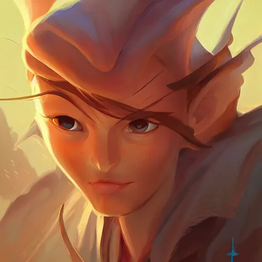 Image similar to face icon stylized minimalist magic : the gathering, loftis, cory behance hd by jesper ejsing, by rhads, makoto shinkai and lois van baarle, ilya kuvshinov, rossdraws global illumination