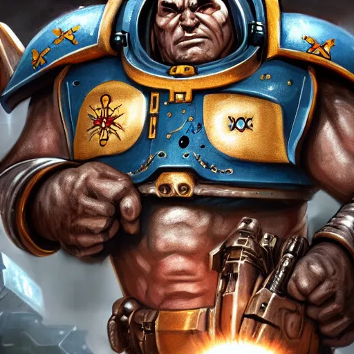 Image similar to Space Marine, closeup character art by Neil Roberts, Marc Lee, Vladimir Krisetskiy, digital art, trending on artstation