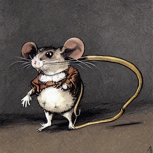 Prompt: a rat with steampunk googles, by JAKUB ROZALSKI