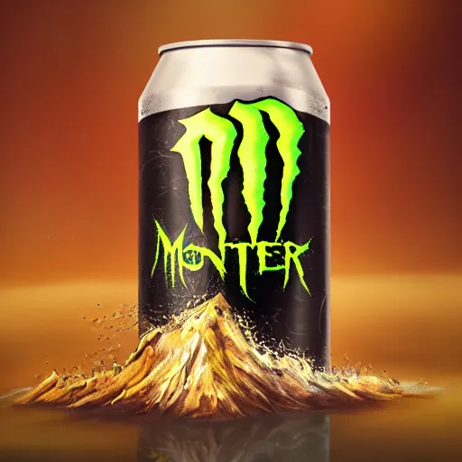 Prompt: new energy drink from monster energy , Ultra realistic illustration, highly detailed, digital painting, artstation, concept art, smooth, sharp focus, illustration