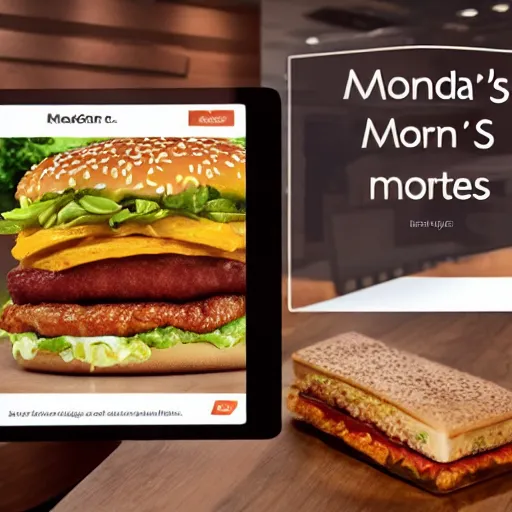 Prompt: McDonald's latest features menu item is outrageous!