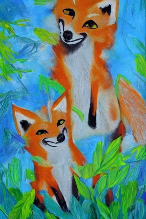 Image similar to 🦊🇦🇺 🎨🖌️